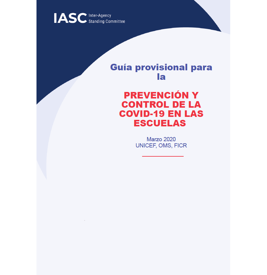 UNICEF Actions for COVID-19 Prevention and Control in Schools